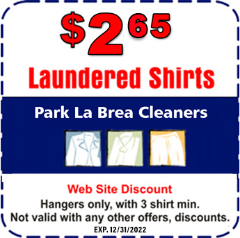 dry cleaning coupons